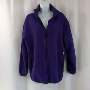 Speedo fleece Jacket Women's Size Medium  Purple
